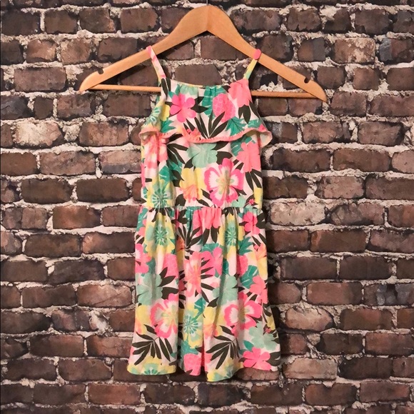 Carter's Other - Carter’s Hawaiian tropical bright dress 4/5 girl